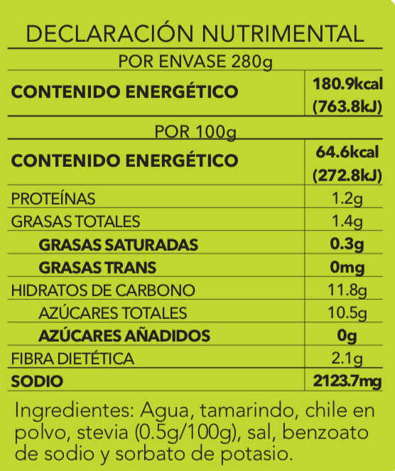 Salsa de Tamarindo sin Azúcar